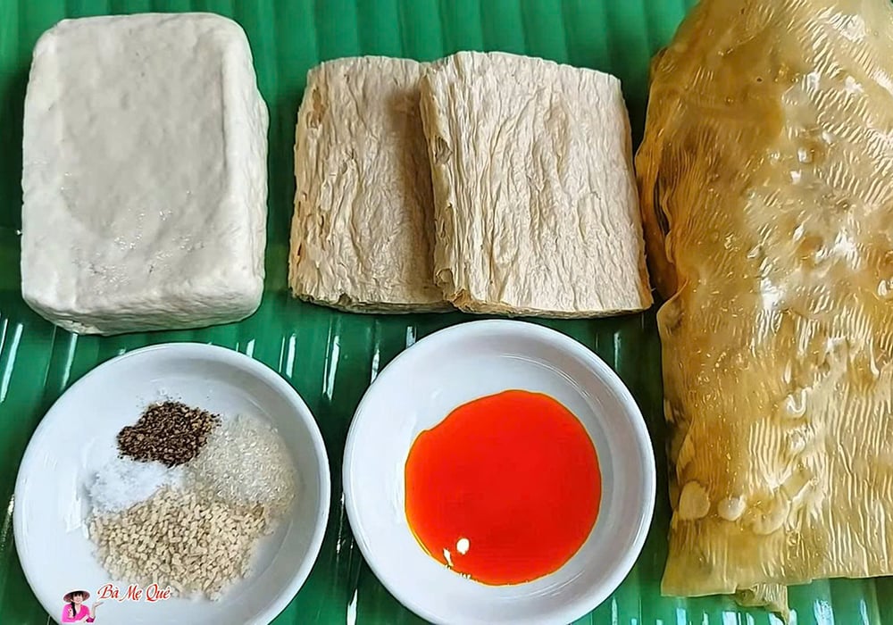 Nguyên liệu làm tôm chay
