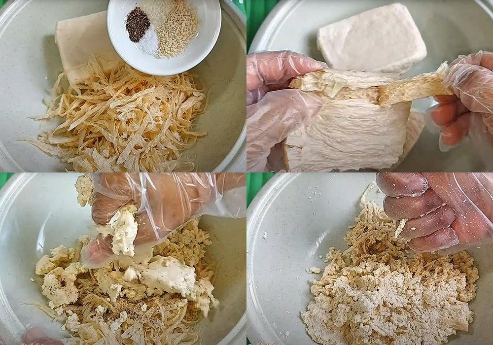 Sơ chế các nguyên liệu