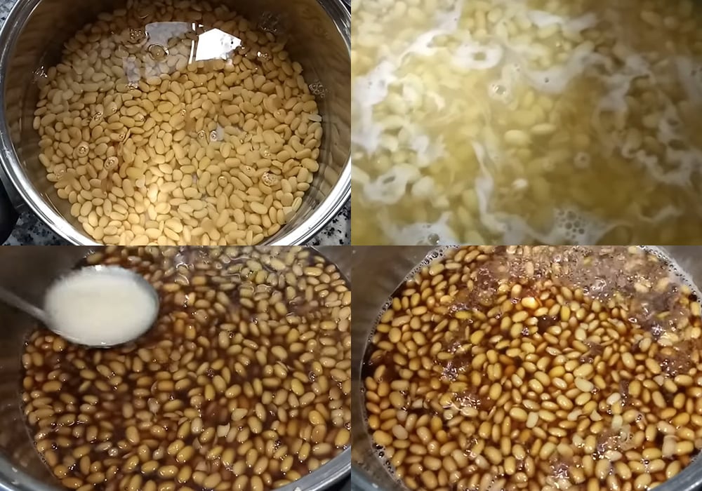 Các bước làm tương đậu nành (tương hột)