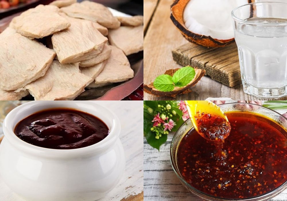 Nguyên liệu làm xá xíu chay