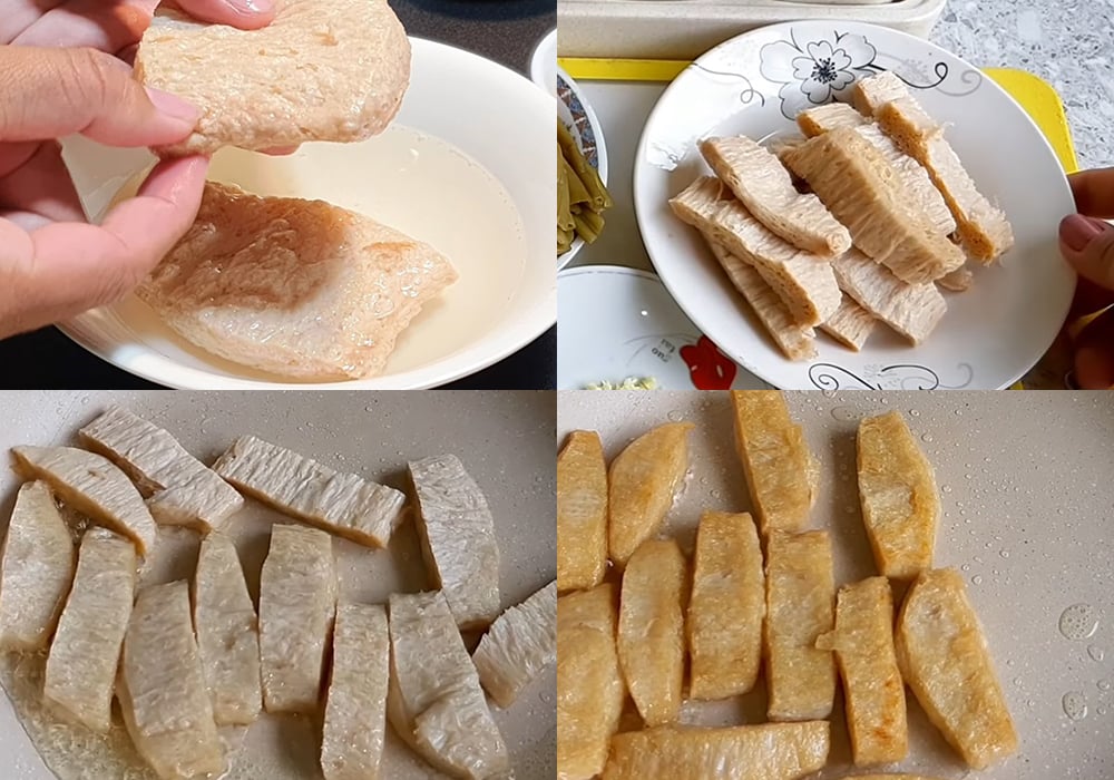Sơ chế các nguyên liệu