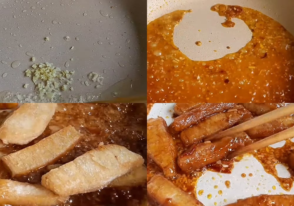 Các bước làm xá xíu chay