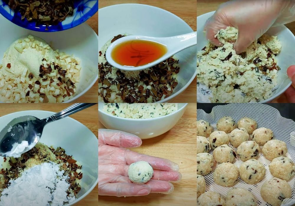 Làm mọc chay