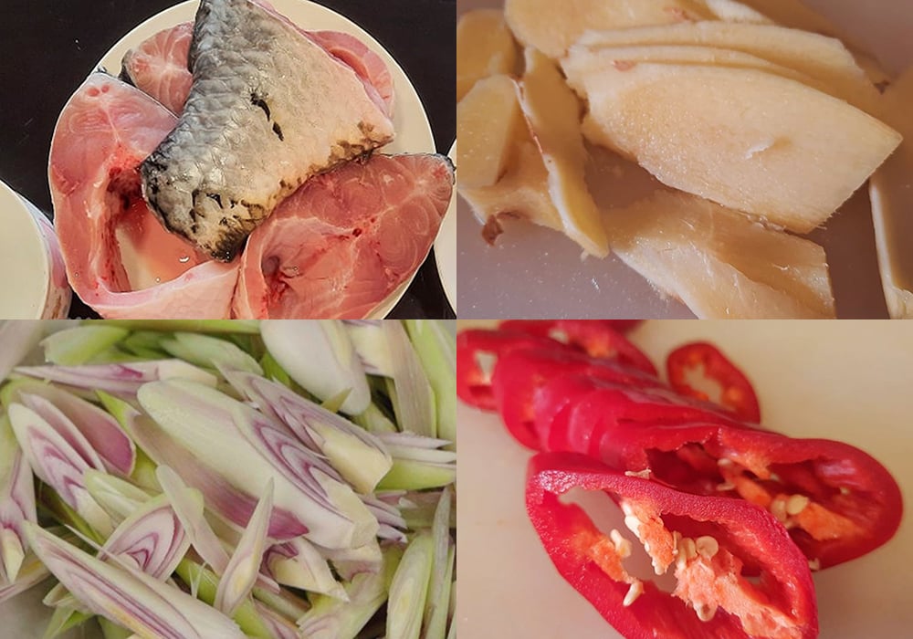 Sơ chế các nguyên liệu