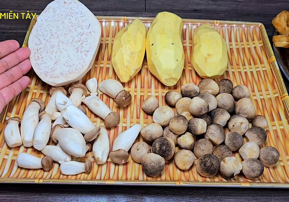 Nguyên liệu nấu cà ri chay