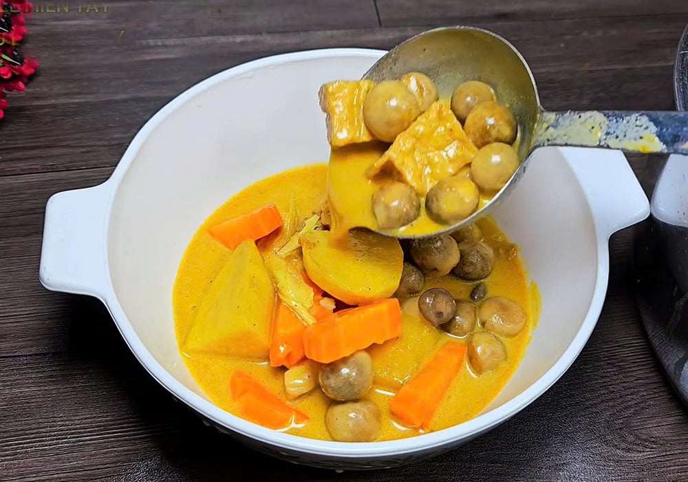 Mẹo bảo quản cà ri chay đúng cách