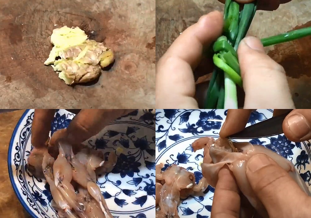 Sơ chế các nguyên liệu