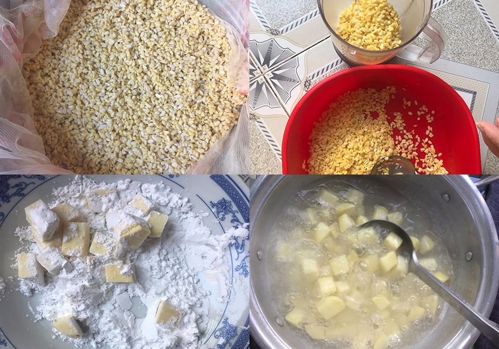 Các bước làm chè bà ba