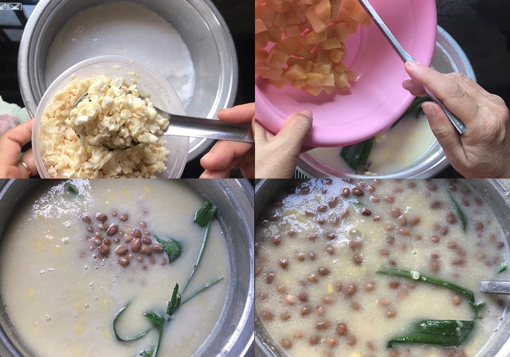 Các bước làm chè bà ba