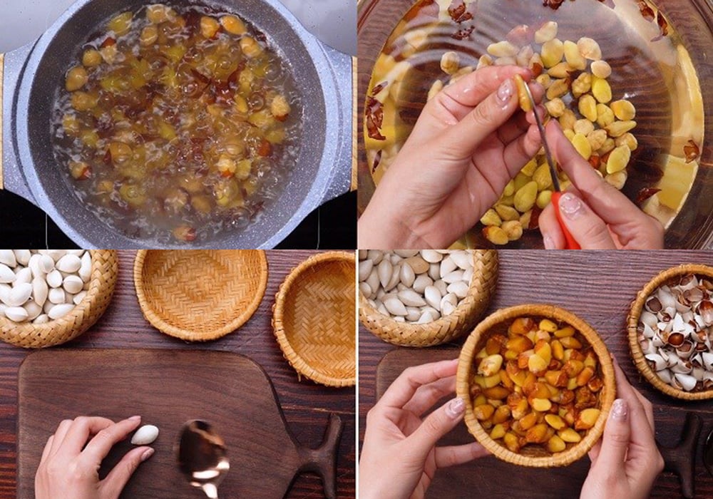 Sơ chế các nguyên liệu