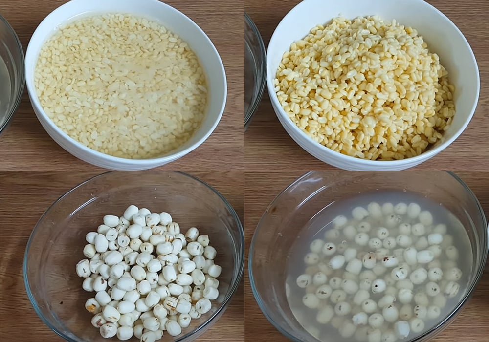 Sơ chế các nguyên liệu