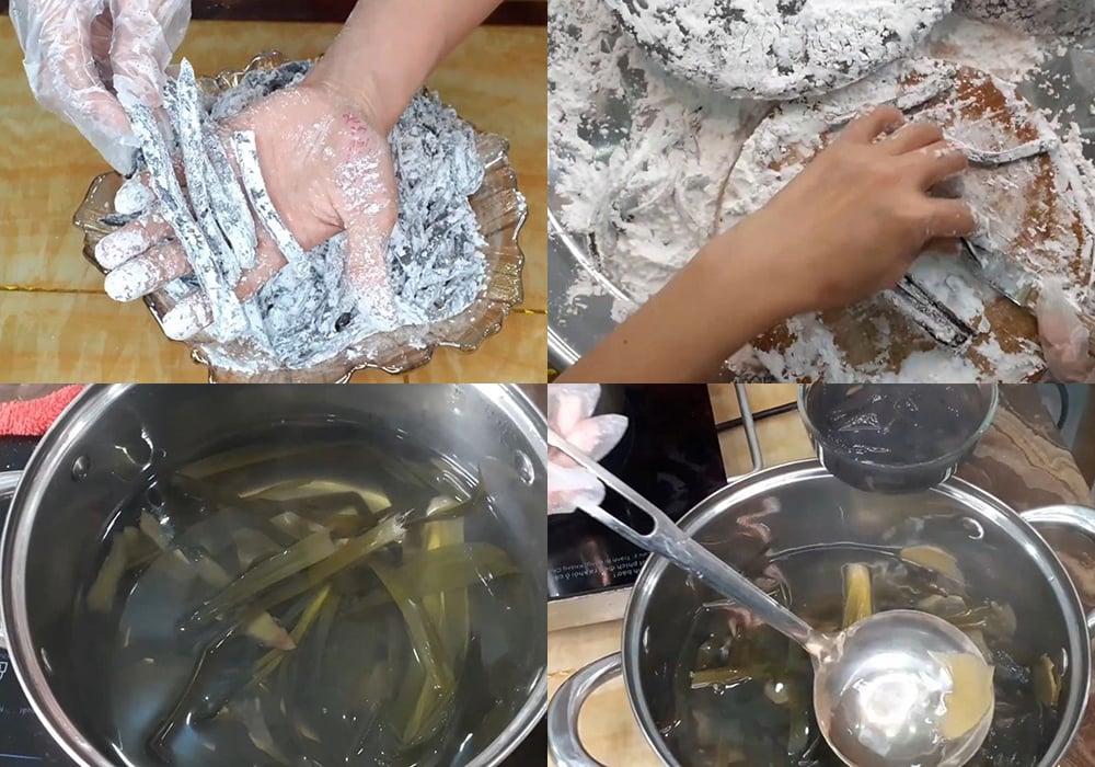 Sơ chế các nguyên liệu