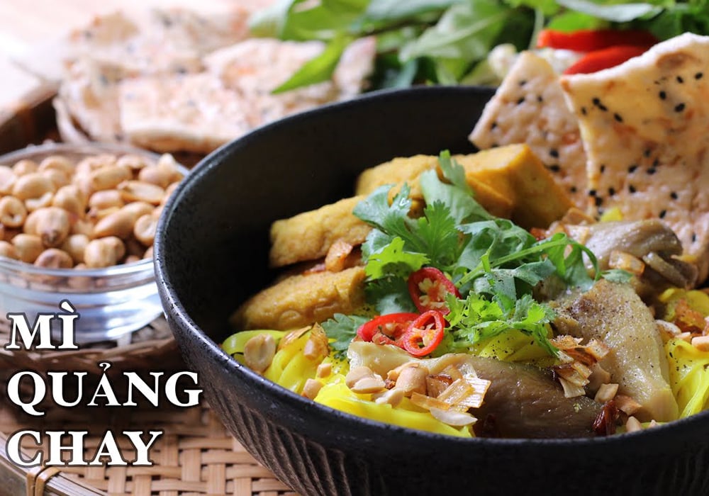 Mẹo bảo quản mì Quảng chay đúng cách