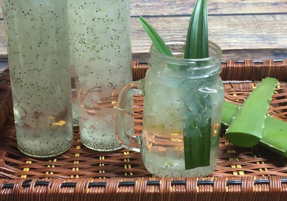 Mẹo bảo quản chè nha đam đường phèn