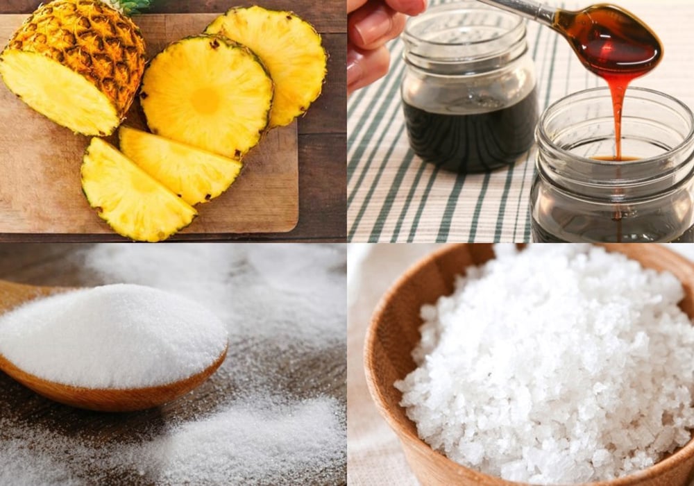 Nguyên liệu làm nước mắm chay từ thơm