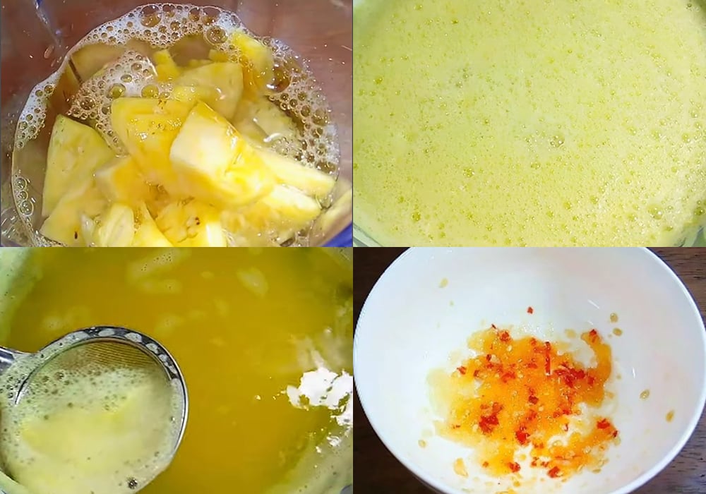 Sơ chế các nguyên liệu