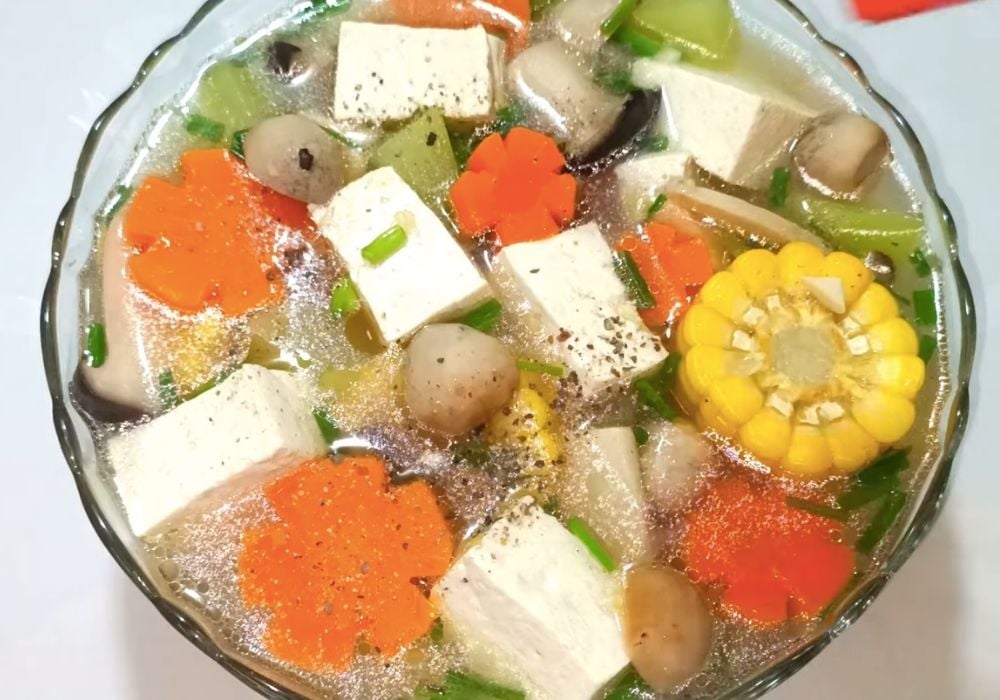 Canh chay thập cẩm