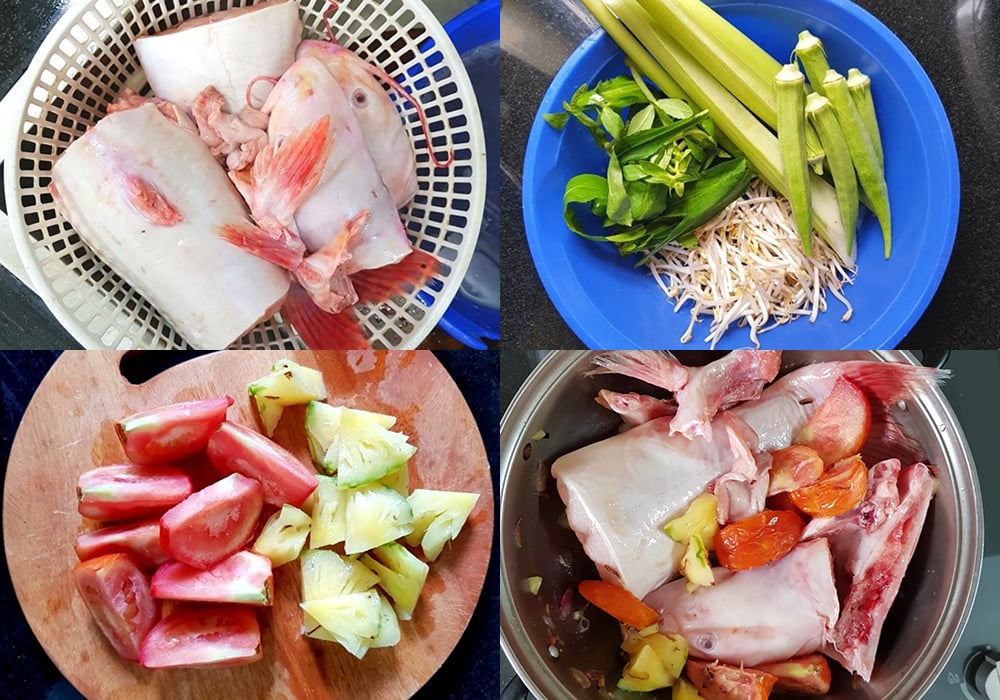 Sơ chế các nguyên liệu