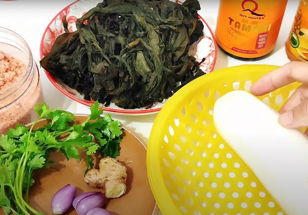 Chuẩn bị nguyên liệu