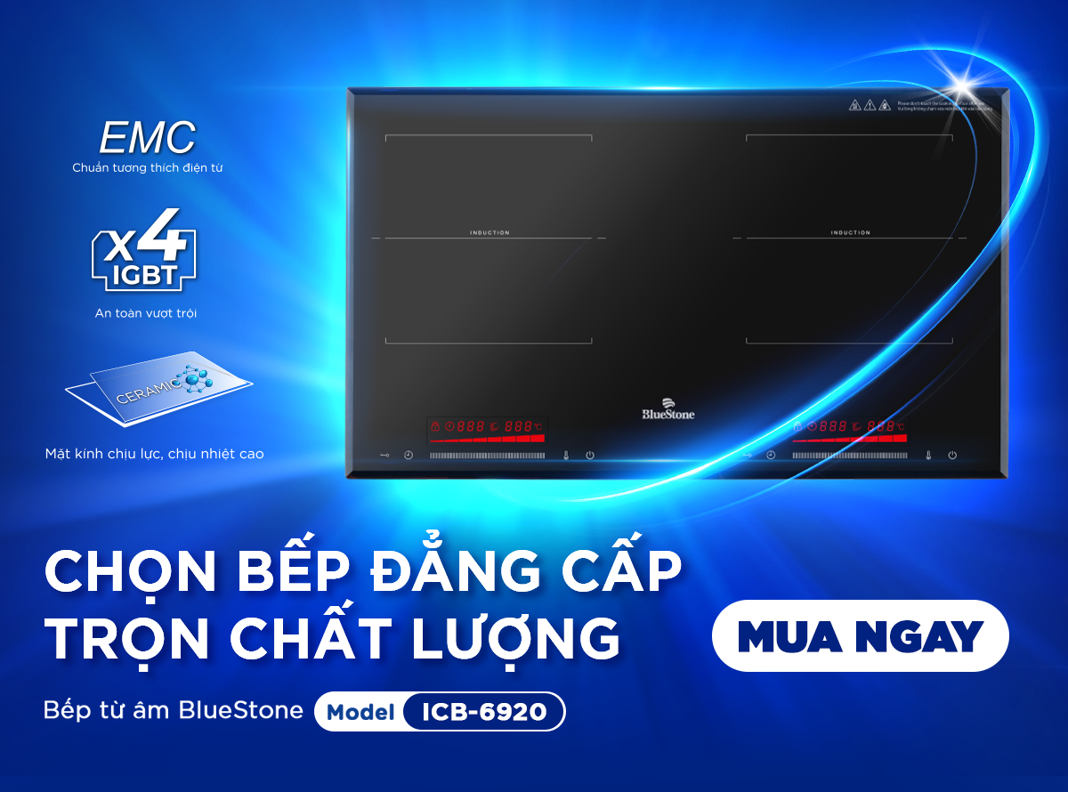 Bếp Từ Đôi BlueStone ICB-6920