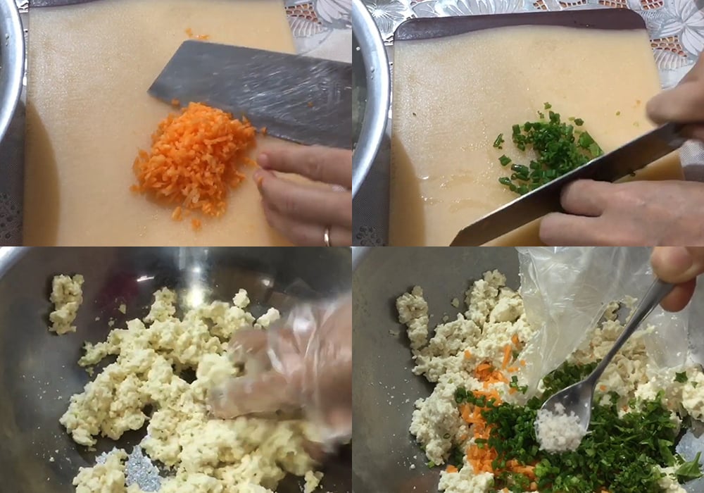 Sơ chế các nguyên liệu
