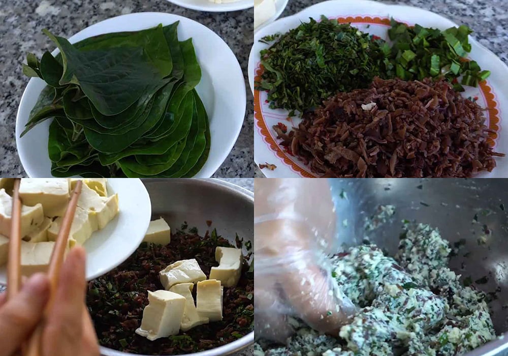 Sơ chế các nguyên liệu