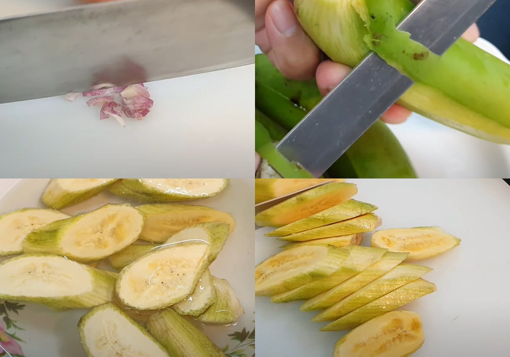 Sơ chế các nguyên liệu