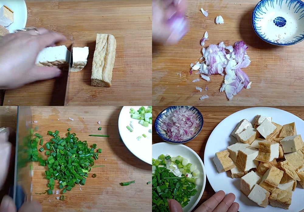 Sơ chế các nguyên liệu