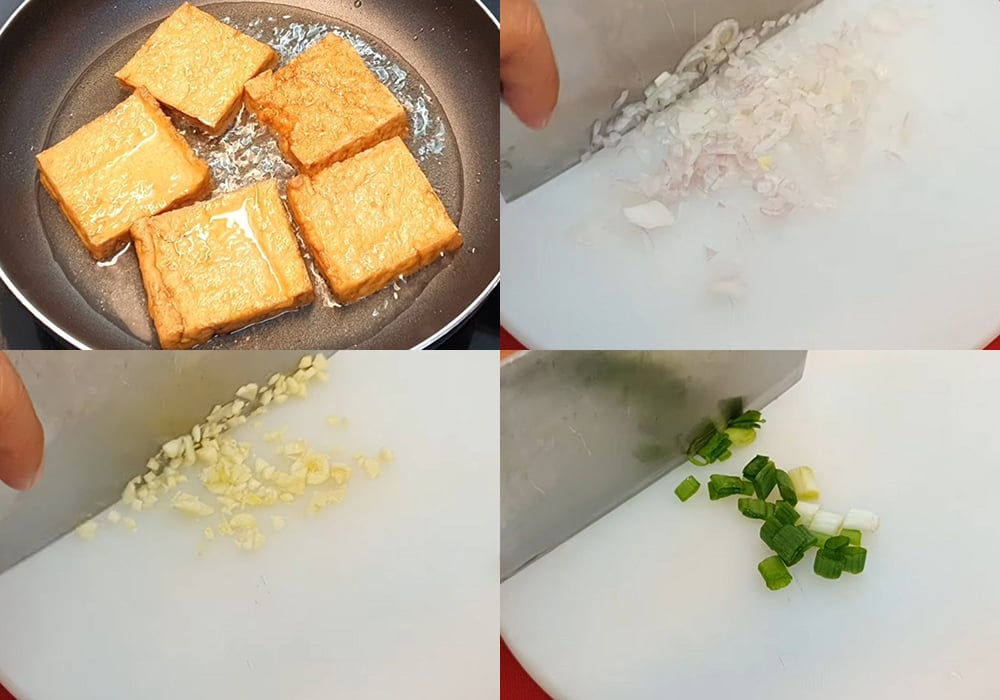 Sơ chế các nguyên liệu