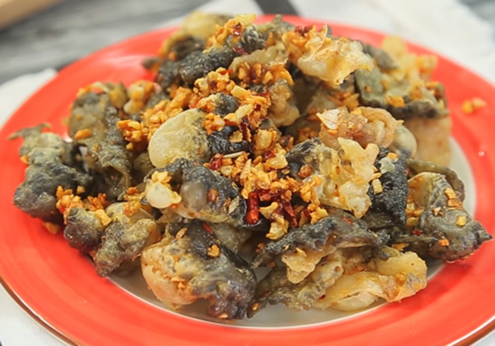 Da ếch chiên giòn