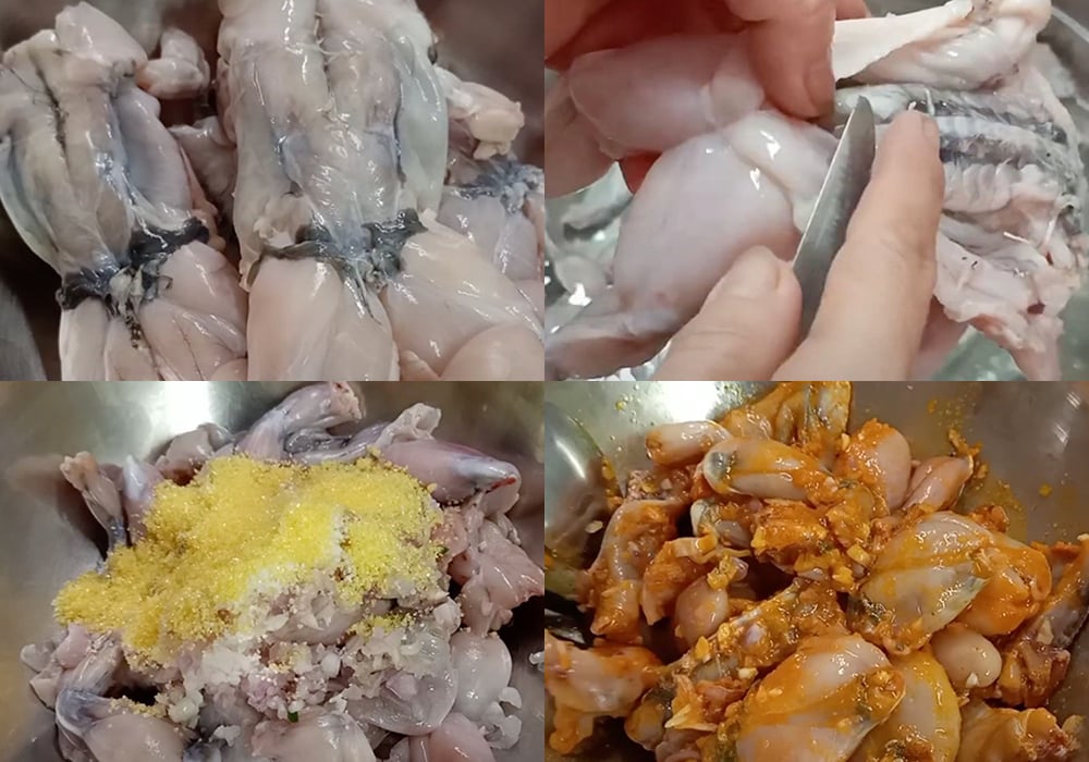 Sơ chế các nguyên liệu