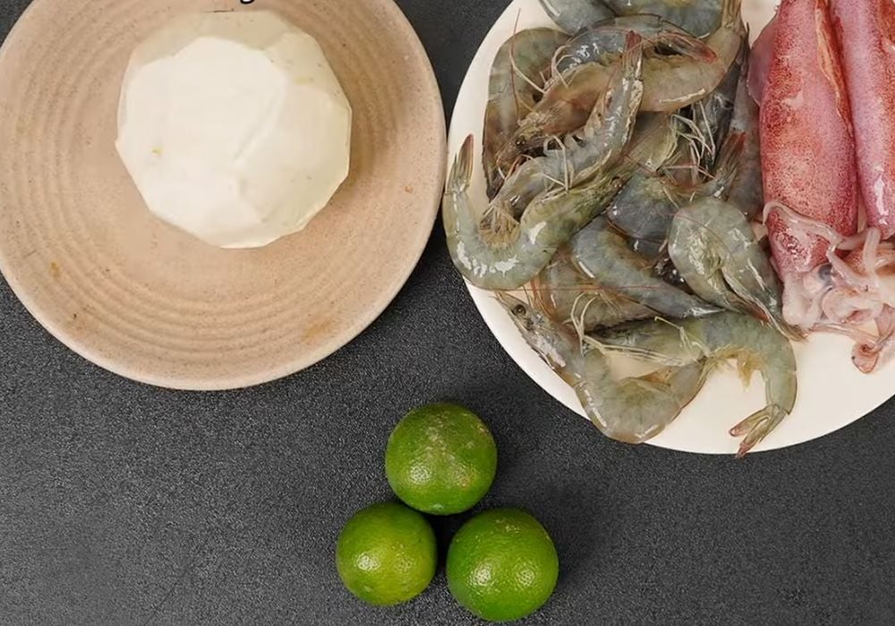 Chuẩn bị nguyên liệu