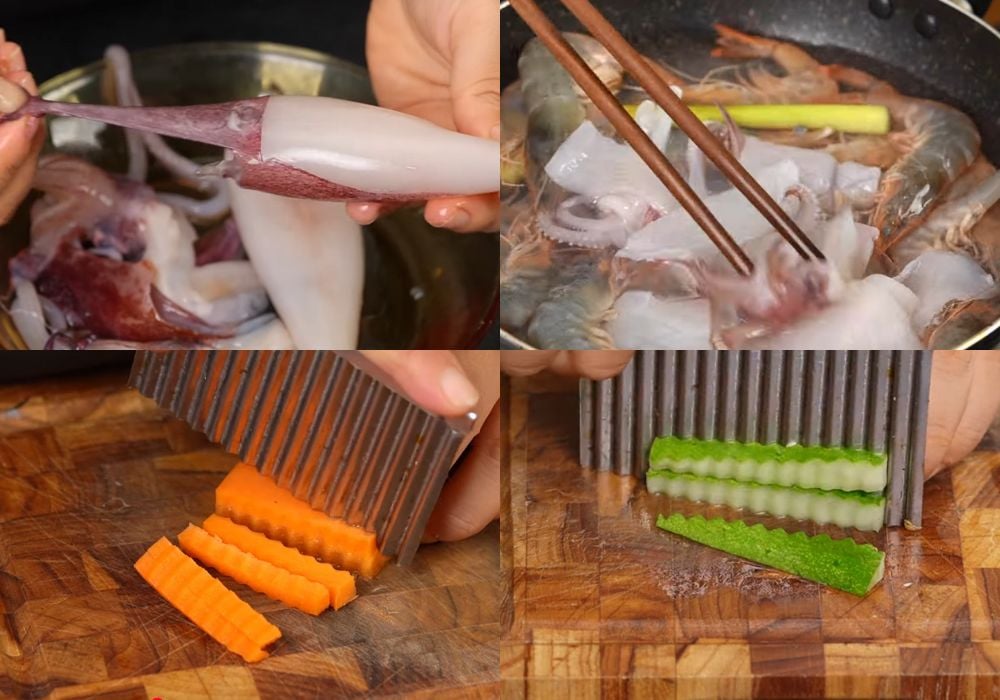 Sơ chế hải sản