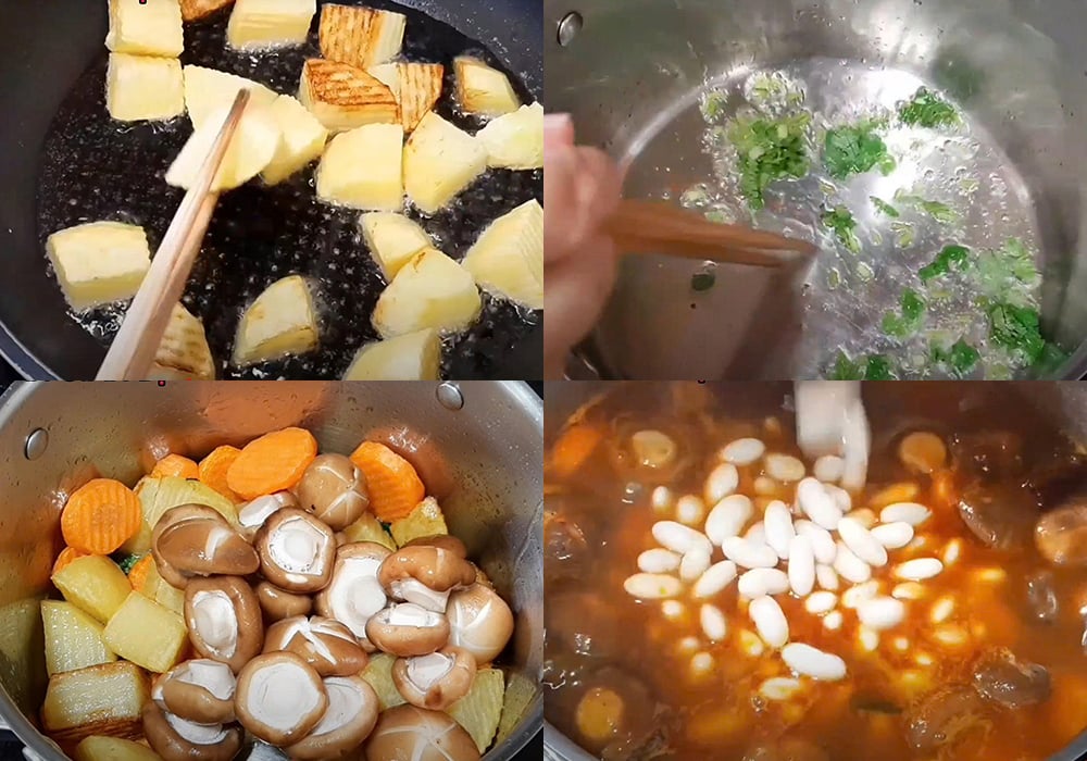 Các bước làm lagu chay