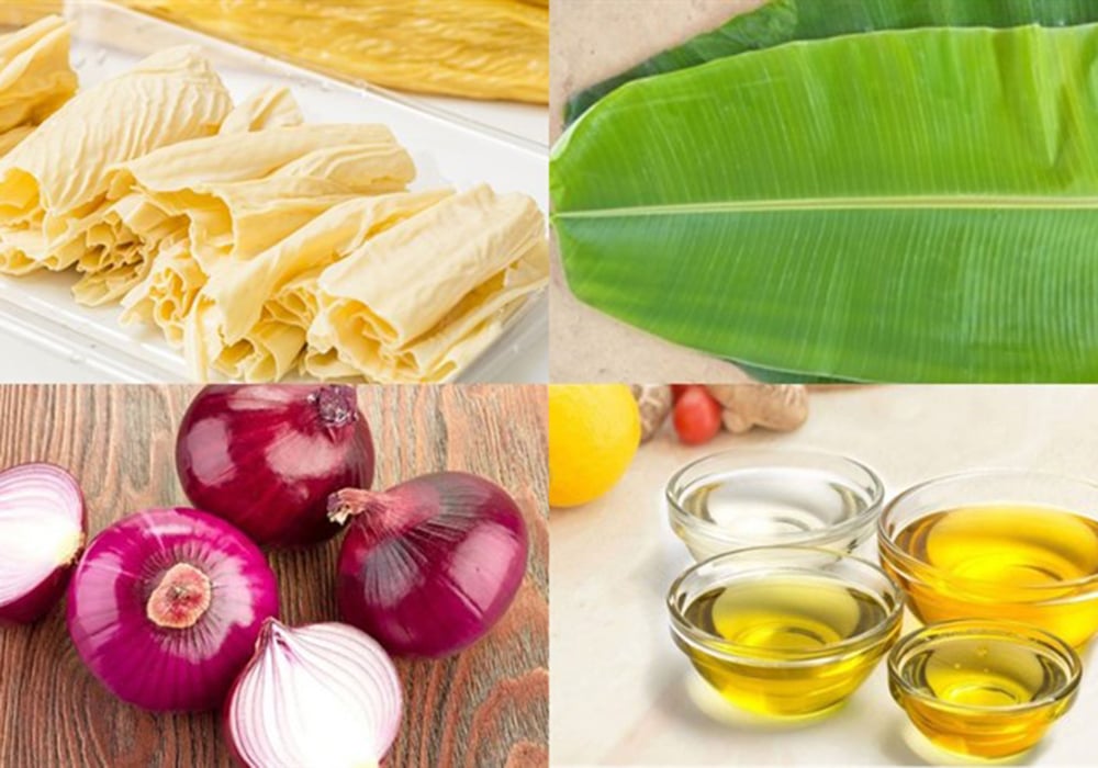 Nguyên liệu làm giò lụa chay