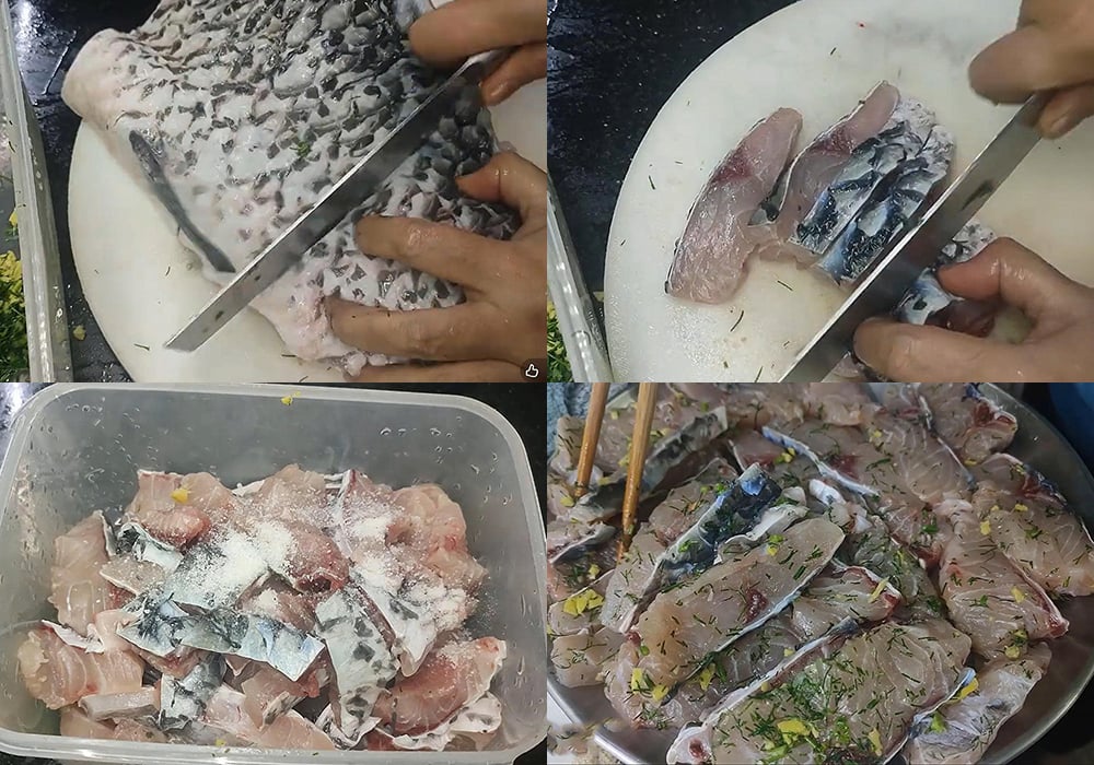 Sơ chế các nguyên liệu