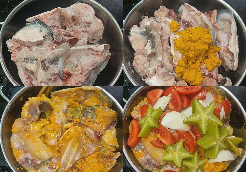 Các bước làm lẩu cá trắm