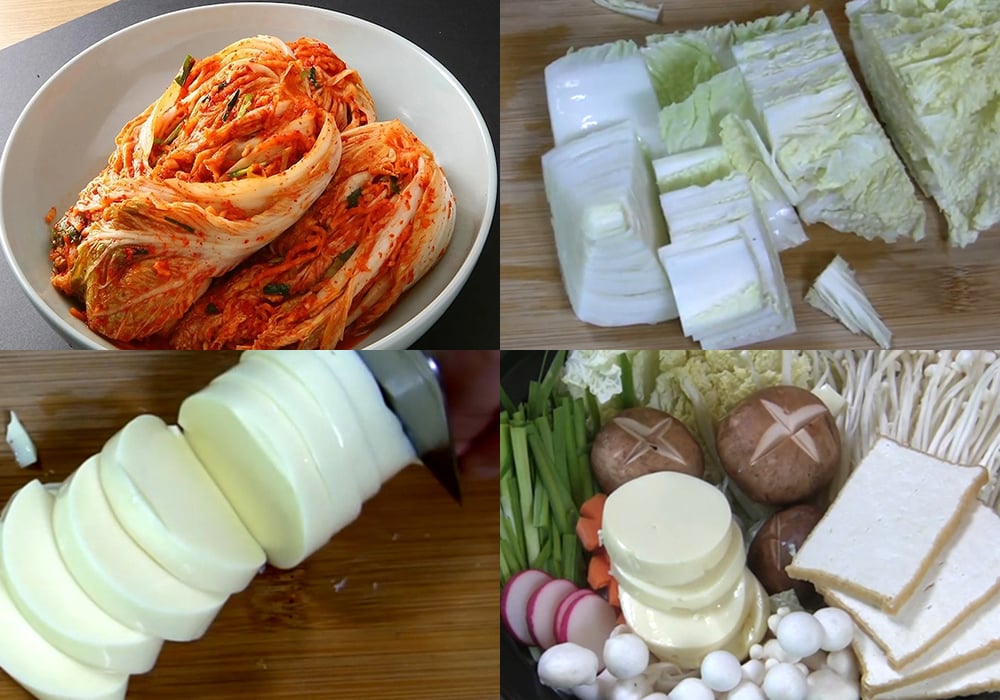 Sơ chế các nguyên liệu