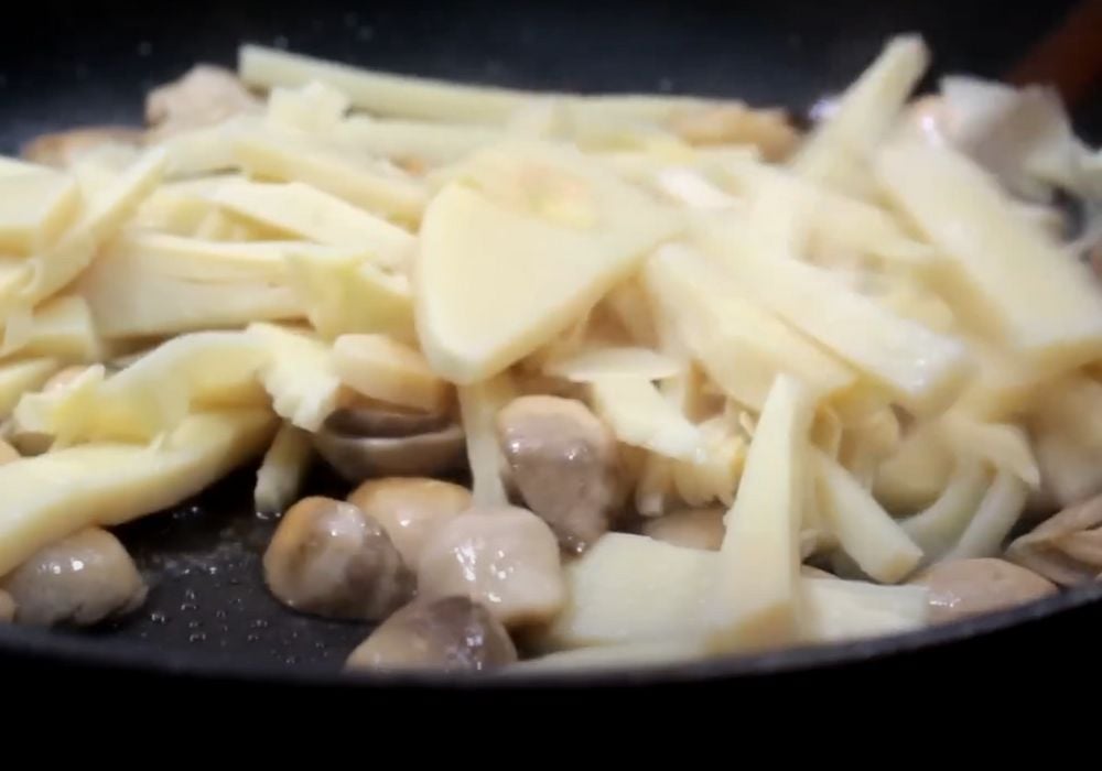 Xào măng