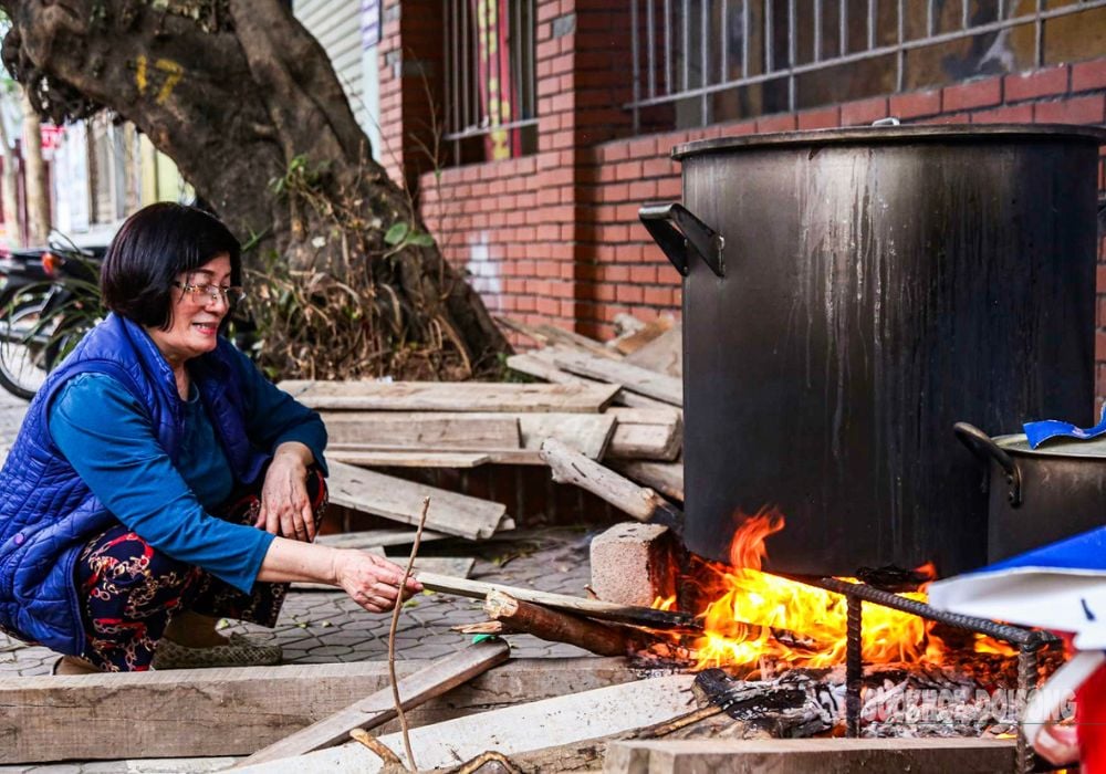 Thay nước luộc giữa chừng