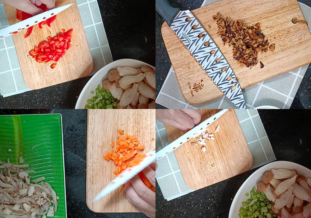 Sơ chế các nguyên liệu