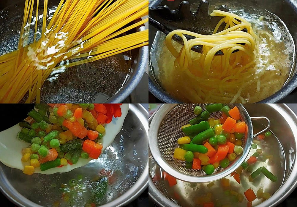 Sơ chế các nguyên liệu