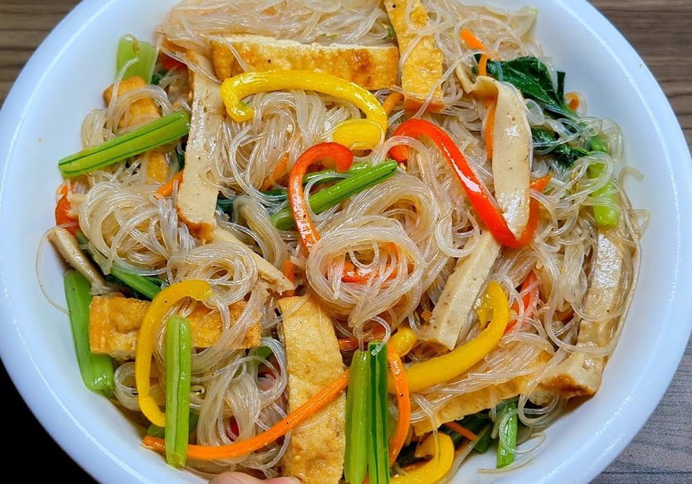 Mẹo bảo quản miến trộn chay đúng cách