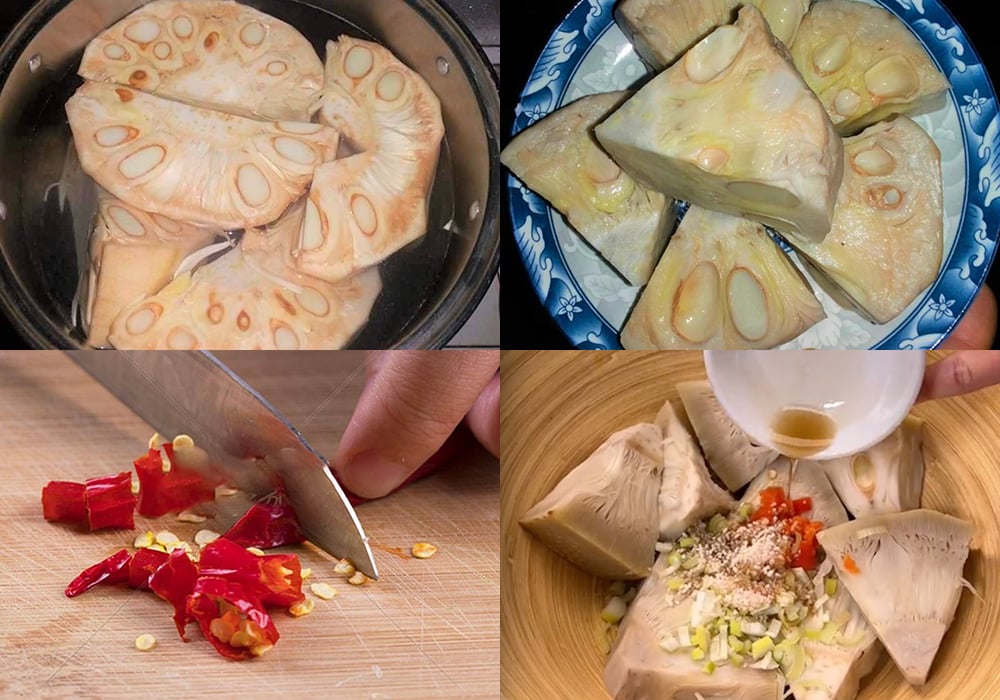 Sơ chế các nguyên liệu