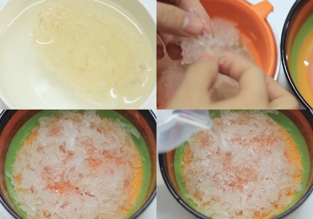 Sơ chế tổ yến