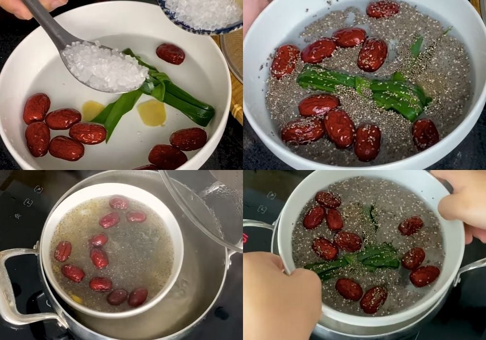 Chưng yến cách thuỷ