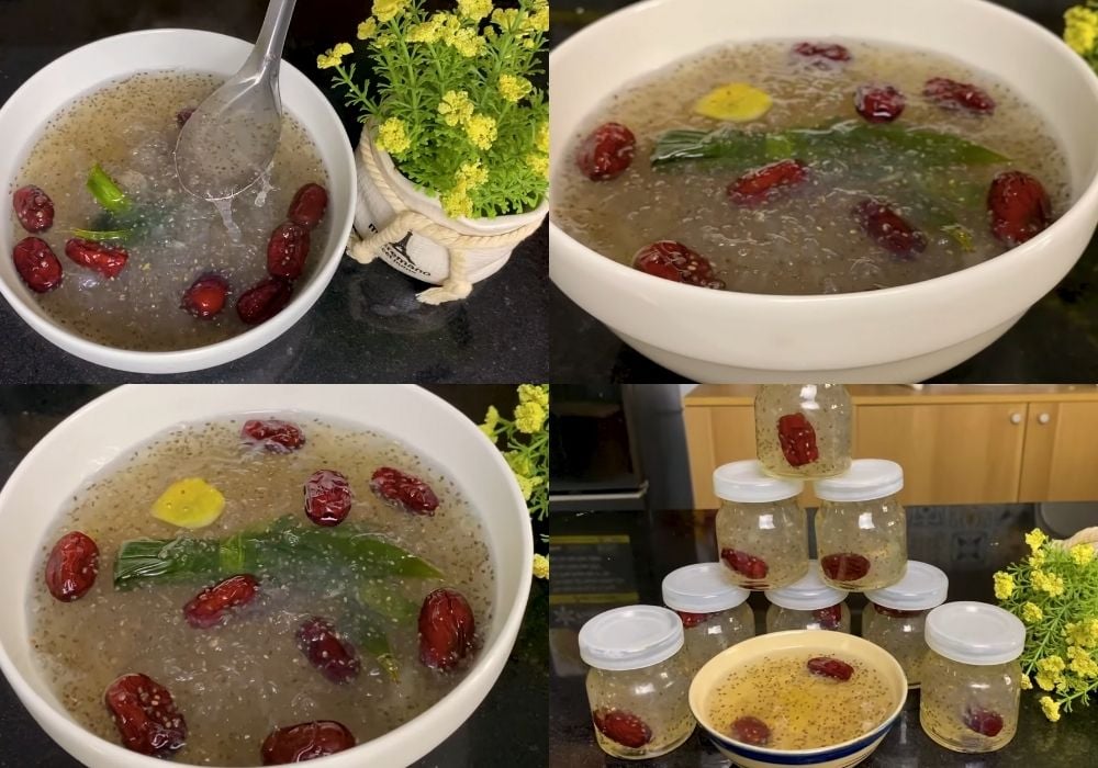 Yến chưng đường phèn