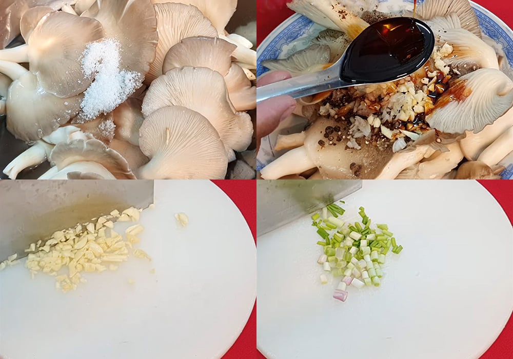Sơ chế các nguyên liệu