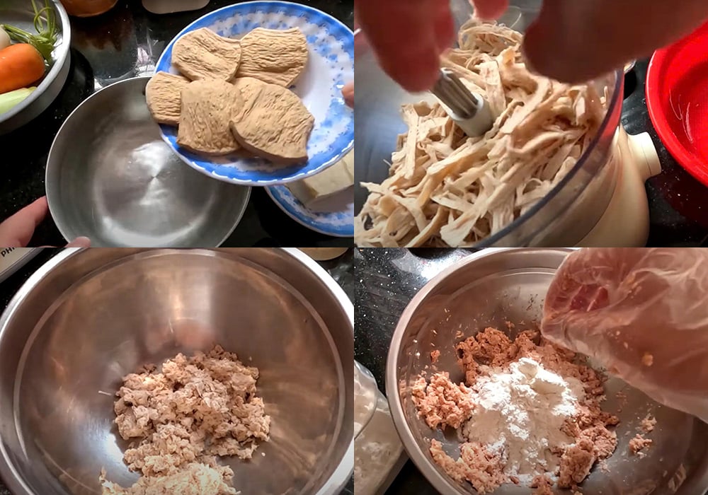 Sơ chế các nguyên liệu