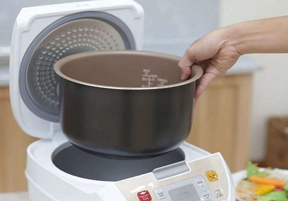 Cách xử lý khi nồi cơm điện bị đọng nước